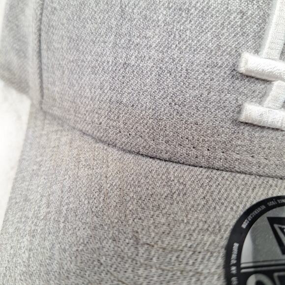 New Era 9Forty Men Women Cap LA Grey Adjustable Hat - Picture 7 of 10